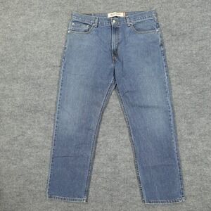 Vintage Levis 505 Mens Jeans Regular Straight 100% Cotton Y2K 36x30
